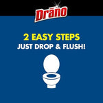 Close up of the Drano Advanced Septic Treatment dissolvable pouch technology.