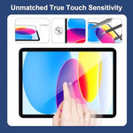 Sibeitu screen protector applied to 10.9 inch iPad display