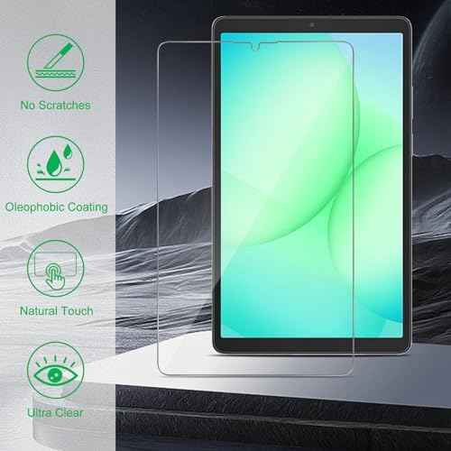 Bubble-free tempered glass application for Samsung Galaxy Tab series