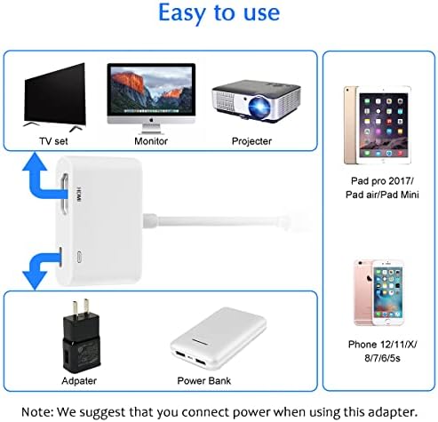 Side profile of Lazerbuilt Lightning to HDMI converter