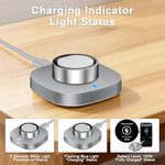 Vigamen charging dock showing USB-C cable connection port