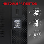 Child proof plastic cover for electronic switches