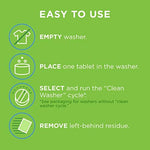 Authentic USA imported Affresh washer cleaner for Samsung and LG machines.