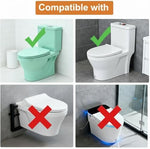 Firstblow durable plastic toilet lock package contents highlighting the universal fit design.