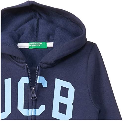 United Colors of Benetton Boy's Cotton Hooded Neck Sweatshirt - Image 4