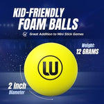 Winnwell kids floor hockey speed balls packaging side view