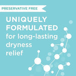 Individual sterile vials of Blink Tears eye drops for mild to moderate dryness.