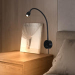 LED Reading Lamp 3W Warm White 3000K for Reading Books Black Plug Cord 2PCS - Image 7
