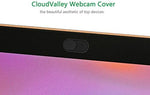 CloudValley ultra thin camera cover sticker for MacBook Pro laptop screen protection