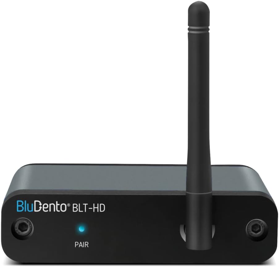 BluDento BLT-HD front view showing compact metal chassis and premium branding.