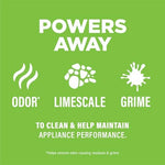 Affresh 6 month supply box highlighting odor and grime removal benefits.