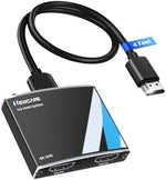 NEWCARE 1x2 HDMI Splitter compact aluminum case top view