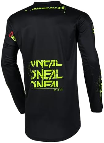 O'Neal Element Static dirt bike jersey side profile showing relaxed fit