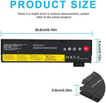 Three cell laptop battery by Estengpro depicting the precise screw mount points
