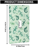 Side profile of the thermoplastic polycarbonate reptile switch plate highlighting its slim and impact-resistant design.