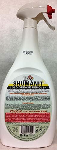 Bagi Shumanit liquid oven cleaner packaging showing Kosher certification for effective carbon removal