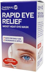 Microwavable eye mask with Hydro Pearl technology for blepharitis treatment.