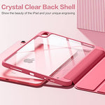 Wenlaty protective cover for tablet showcasing clear hard back shell design