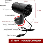 Fidensis 2 in 1 car heating and cooling fan mode switch detail