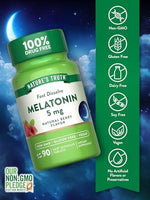 Nature's Truth Melatonin Tablets Capsules, 90 Count - Image 4