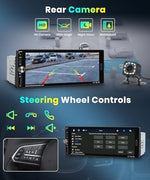 12-LED backup camera included with Mahvec car stereo