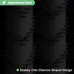 Water repellent fabric test on Dynamene black bohemian shower curtain