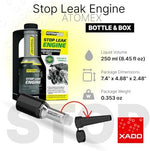 Xado Atomex engine oil sealer product label detail