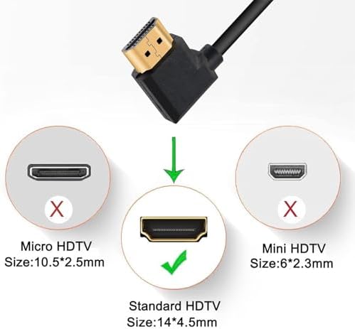 Close up shot of the twenty four karat gold plated male connectors on the black HDMI cord
