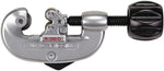 RIDGID 32910 Tubing Cutter showing fold-away reamer and cutting wheel