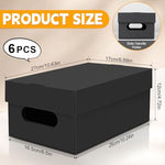 Stackable Aopule archival storage boxes for 4x6 photos