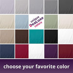DeaLuxe Grey Bedding Set On Thick Mattress