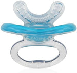 Assorted color options for Nuby 2-pack silicone teethers