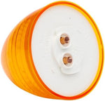 Back connection interface of the genuine Grote commercial vehicle marker lamp indicating twist on assembly.