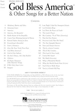 Irving Berlin's God Bless America & Other Songs for a Better Nation: National Federation of Music Clubs 2024-2028 Selection (Piano/Vocal/guitar Songbook) - Image 5