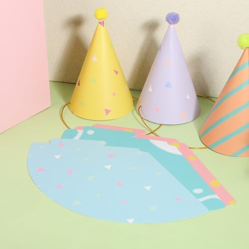 Apausvcm 6Pcs Birthday Hats for Dog Cat DIY craft example