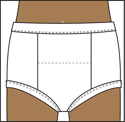 Authentic imported potty training underwear showing the soft cotton outer shell