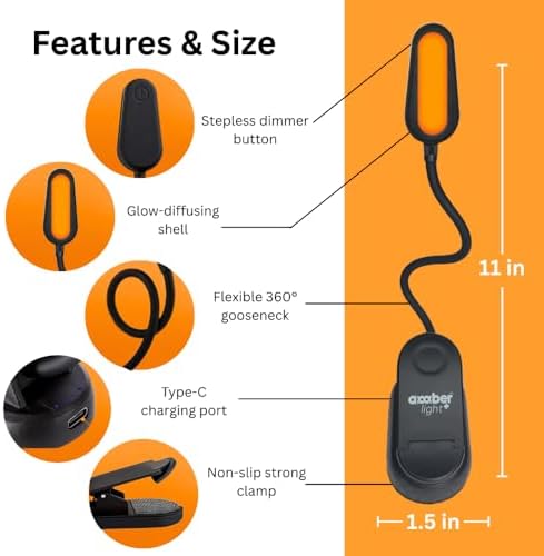 Amber Light Plus micro USB charging port and indicators on the lightweight lithium battery housing
