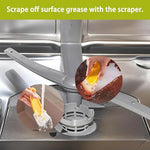Close up of dishwasher nozzle cleaning pick tool