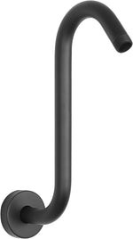 S Shaped Shower Arm, High Rise Shower Head Extension Pipe Standard 1/2" Connection with Flange, Awesome Shower Experience-Stainless Steel Bathroom Accessory(12 Inch S Shape, Chrome Finish) - Image 11