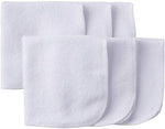 Gerber washcloths white 9 by 9 inch size comparison