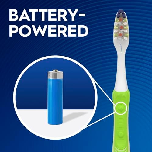 Authentic USA imported Oral-B Pulsar toothbrush twin pack for plaque removal