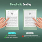 Close up of MoKo screen protector touch sensitivity