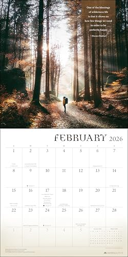 Wanderlust 2026 Wall Calendar: Trekking the Road Less Traveled - Image 4