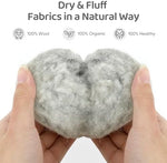Anpilipala eco friendly laundry drying balls displaying the reusable premium construction.