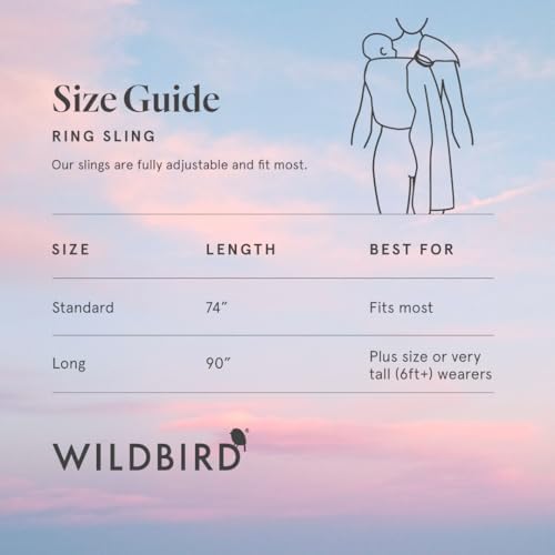 Close up view of the premium gold ring closure on the WildBird infant sling