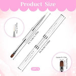 Two pieces of Cobee double ended nail tool for scale