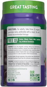 Premium USA sourced adult iron gummies with natural grape flavor lifestyle view