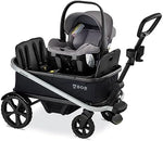BOB Gear Renegade Wagon Infant Car Seat Adapter attached to wagon