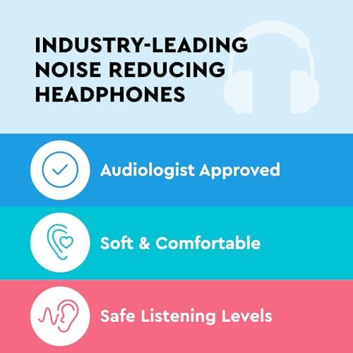 Side profile of baby wearing Lucid Audio HearMuffs