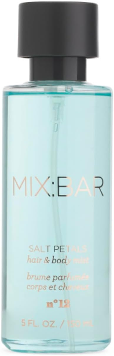 MIX:BAR Salt Petals hair and body mist front view bottle